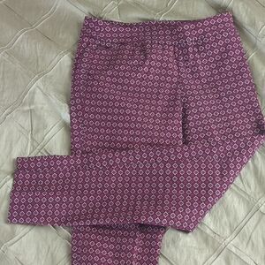 Appleseed's Purple Geometric Print Pants
